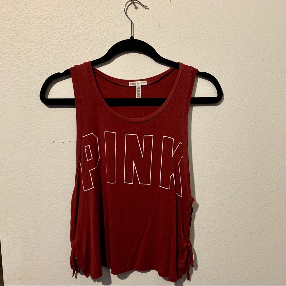 Never Worn Maroon VS Pink Tank Top